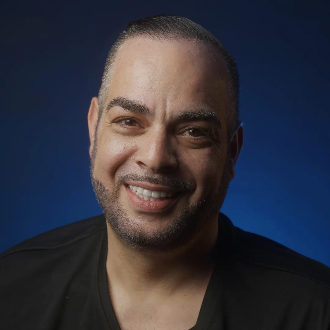 Mohammed A. after full mouth restoration treatment at New York Dental Implants